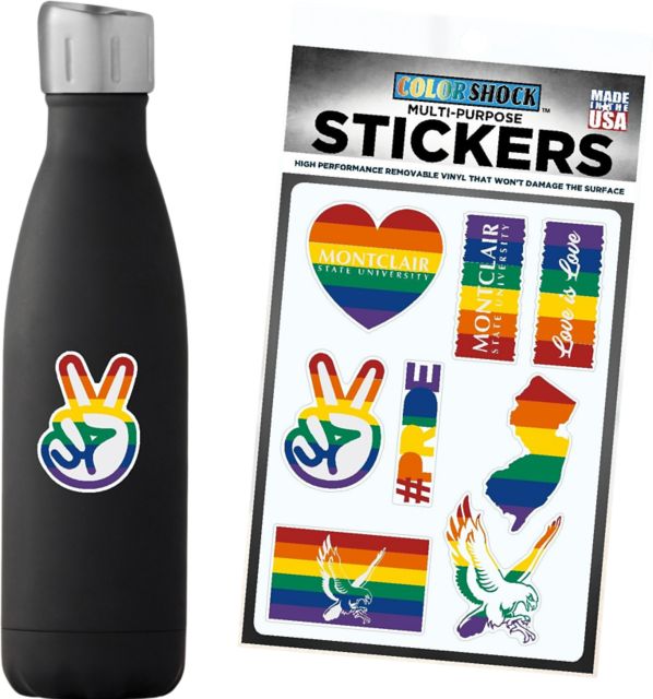 Montclair State University Pride 7.5'' x 7.5'' Sticker Sheet