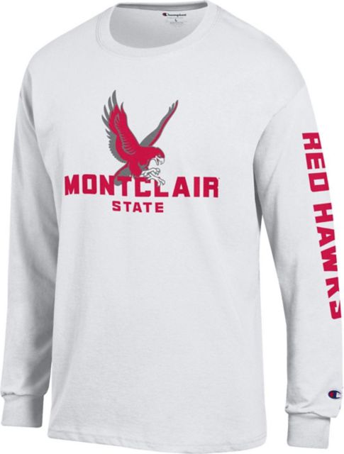 Montclair State University Red Hawks Long Sleeve T Shirt Montclair State University