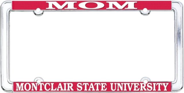 Montclair State University Mom License Plate Frame