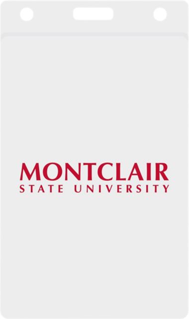Montclair State University Card Guard with Thumbnotch