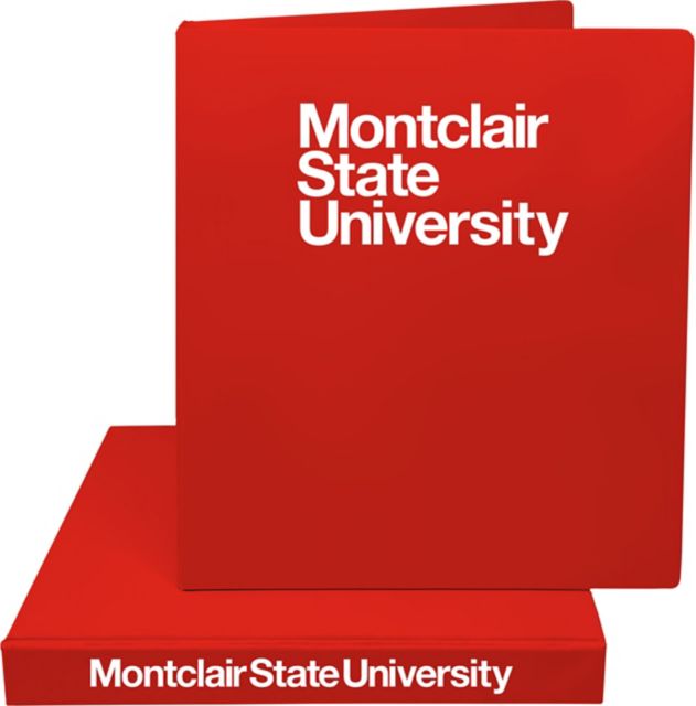 Montclair State University 1'' Vinyl Binder