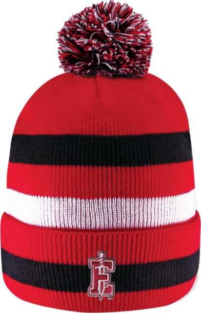 PennWest Edinboro Fighting Scots Cuffed Pom Knit Hat
