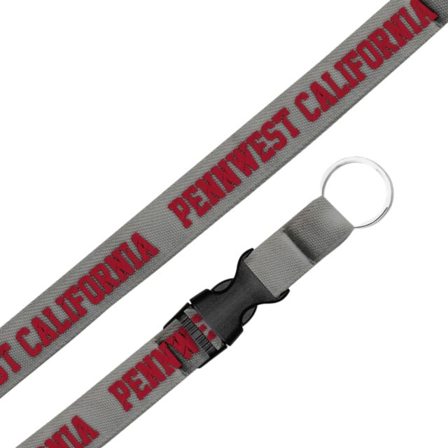 California University of Pennsylvania  / Pennwest California .75 Woven Lanyard