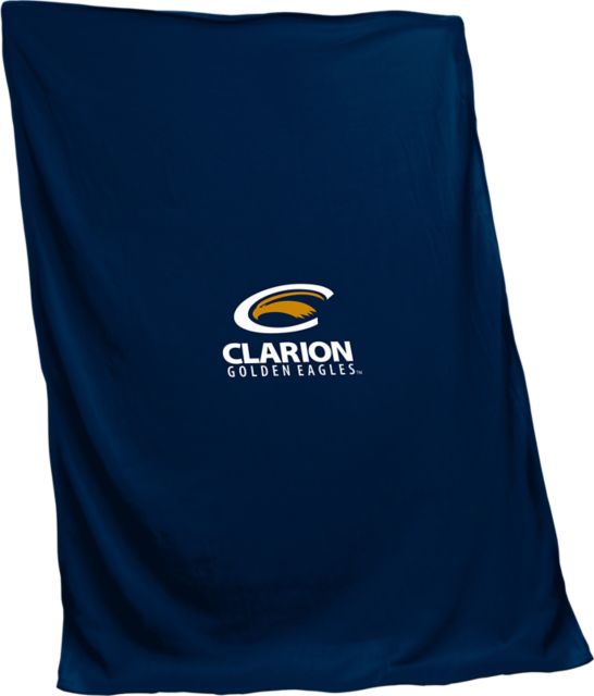 PennWest Clarion Golden Eagles 84x54 Sweatshirt Blanket