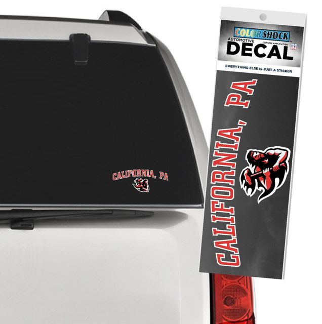 California University of Pennsylvania Vulcans Decal