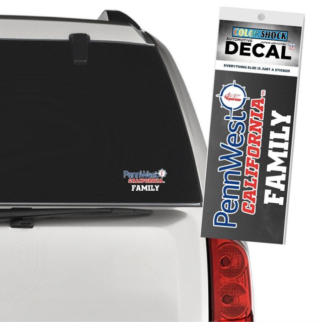 Pennwest California Family Decal