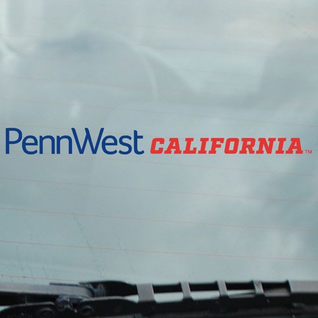 California University of Pennsylvania Vulcans Strip Decal