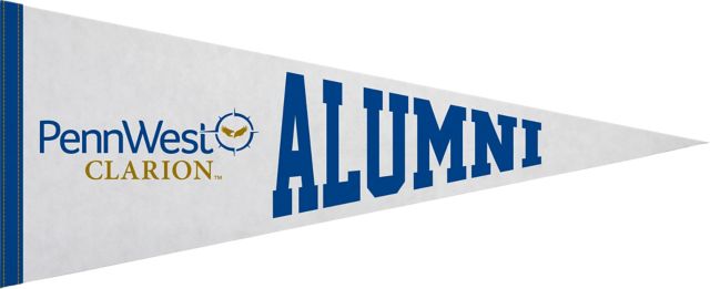 PennWest Clarion Alumni 12x30 Pennant