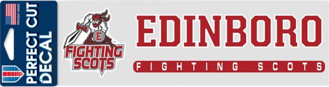 PennWest Edinboro Fighting Scots 3x10 Decal