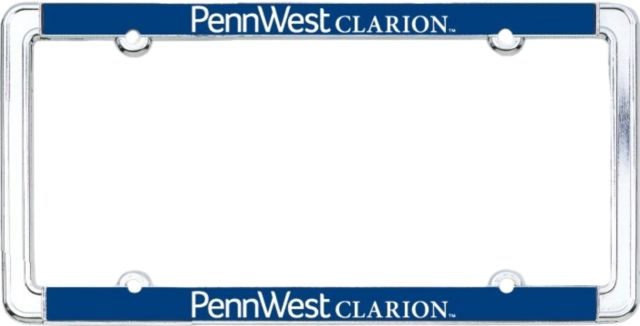 PennWest Clarion License Plate Frame