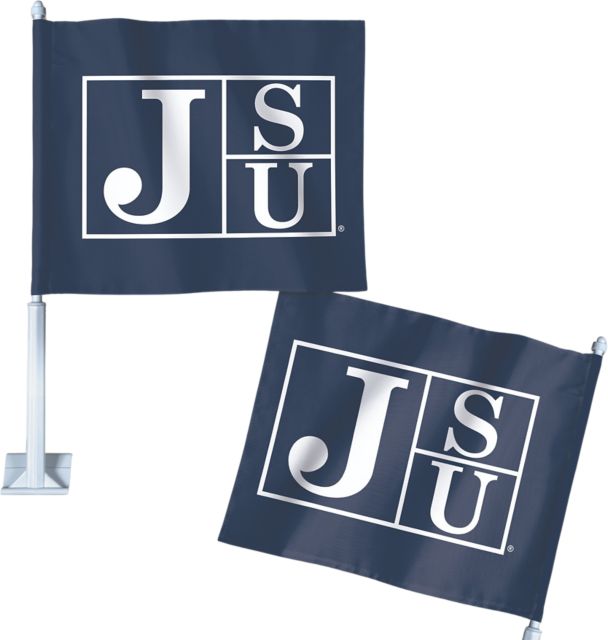 Jackson State University Two Sided Car Flag
