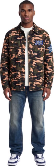 Jackson State University Nylon Camo Jacket