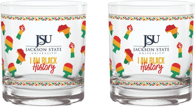 Jackson State University 14 oz. Glass