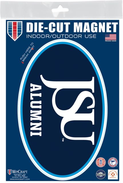 Jackson State University Alumni 3.5 x 5.5 Oval Magnet