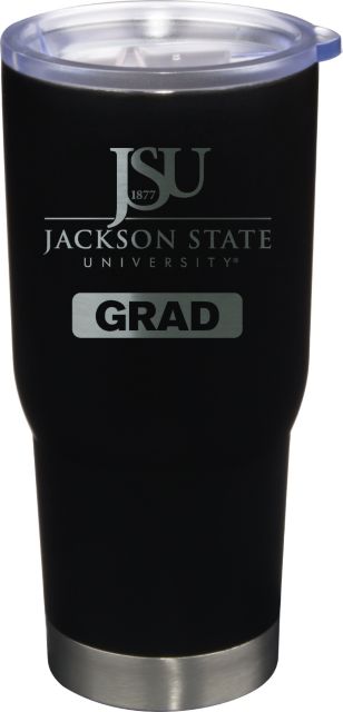 22 oz Matte Black Stainless Steel Tumbler Grad
