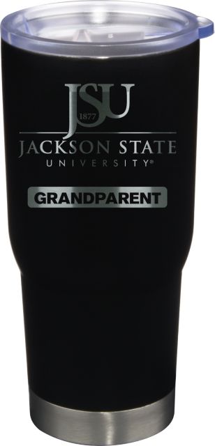 22 oz Matte Black Stainless Steel Tumbler Grandparent