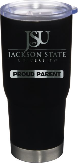 22 oz Matte Black Stainless Steel Tumbler Proud Parent