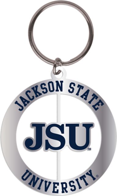 Jackson State University Spinner Key Tag