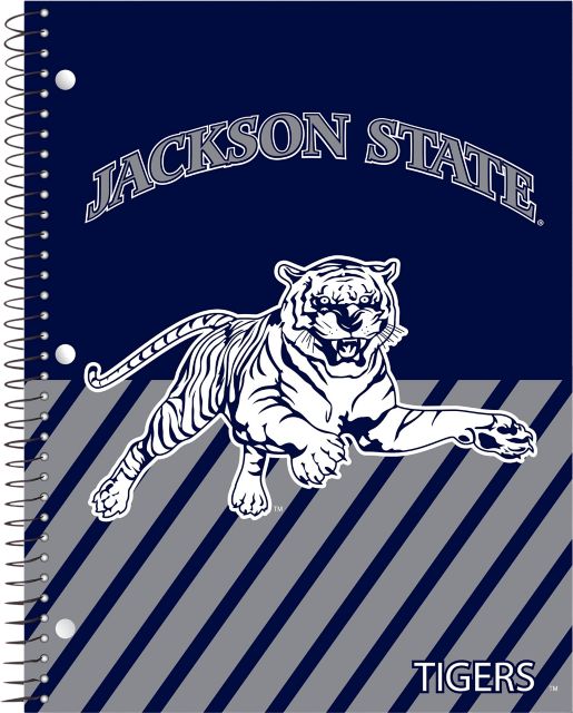 Jackson State University Full color imprinted 1 Subject College Ruled Notebook, 11" x 8.5"
