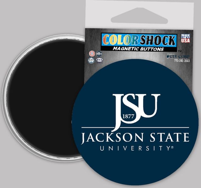 Jackson State University 3" Button Magnet