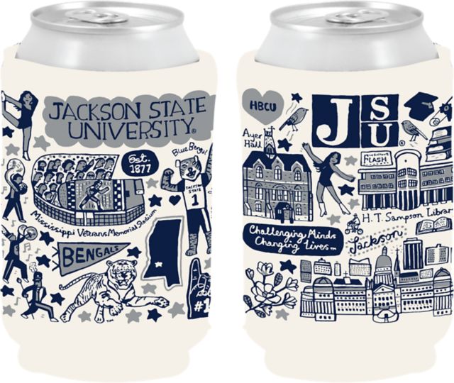 Jackson State University Julia Gash Can Coozie