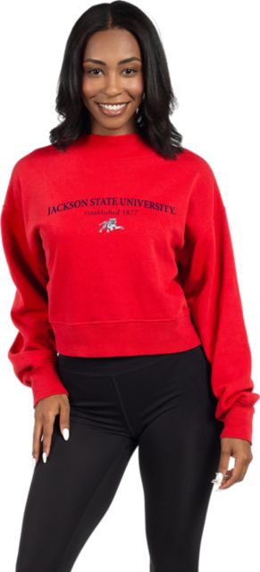 Red womens sweatshirt online