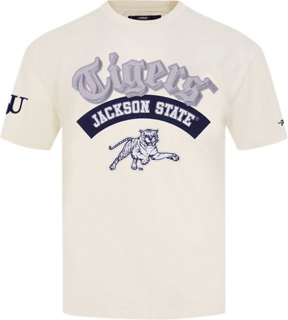 Jackson State University Tigers Drop Shoulder Short Sleeve T-Shirt
