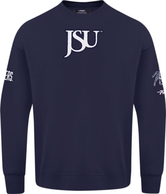 Jackson State University Tigers Drop Shoulder Crewneck Sweatshirt