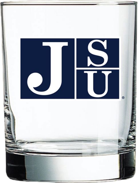Jackson State University Double Old Fashioned 14 oz. Glass