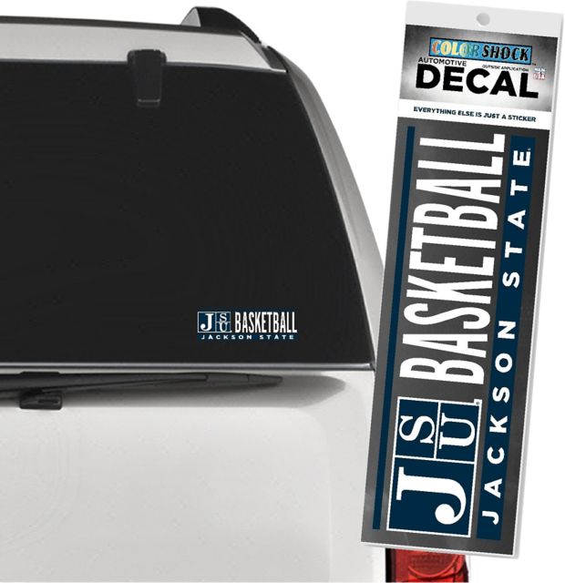 Jackson State University Basketball Decal
