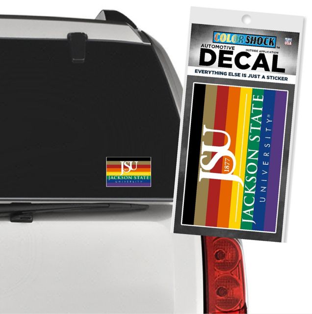 Jackson State University Bear Pride Decal