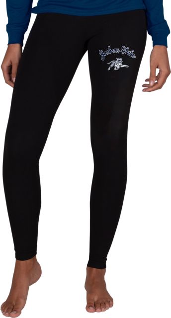 Jackson State University Women's Fraction Leggings - ONLINE ONLY