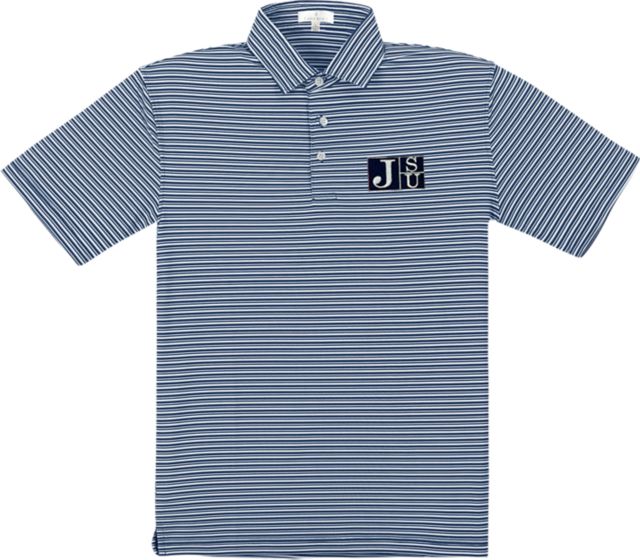Jackson State University Performance Stripe Polo