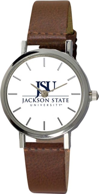 Jackson State University 28 mm Ladies Leather Watch