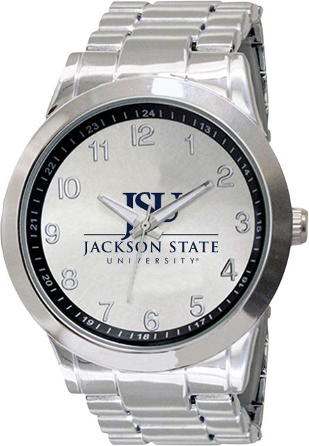 Jackson State University 44mm Men's Stainless Steel Watch