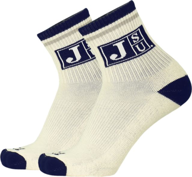 Jackson State University Vintage Crew Socks