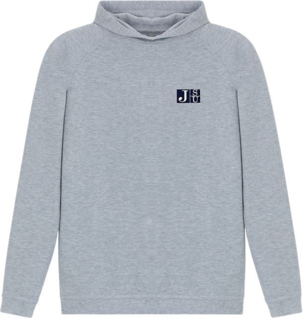 Jackson State University Waffle Hooded Long Sleeve T-Shirt
