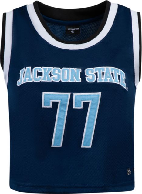 Jackson State University Women's Cropped Basketball Jersey