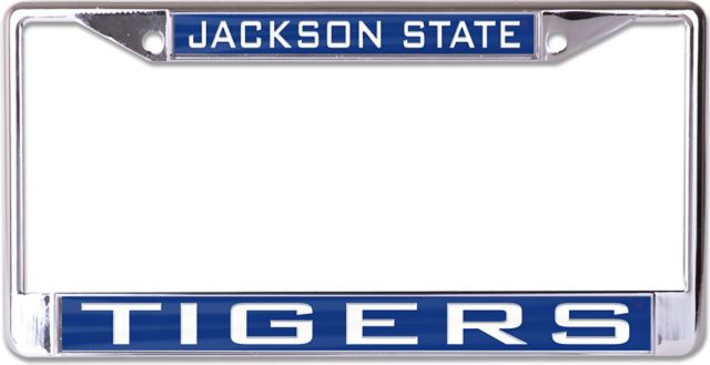 Jackson State University Tigers License Plate Frame