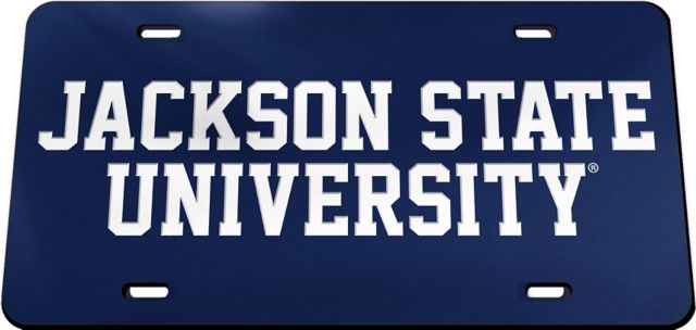 Jackson State University License Plate Frame