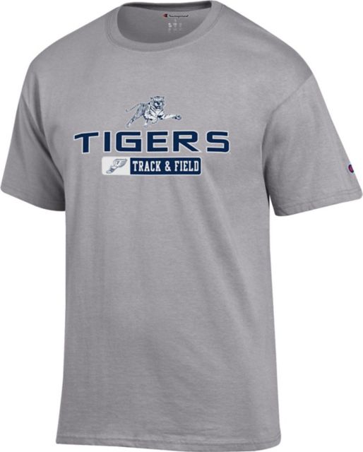 Jackson State University Track & Field Tigers Short Sleeve T-Shirt