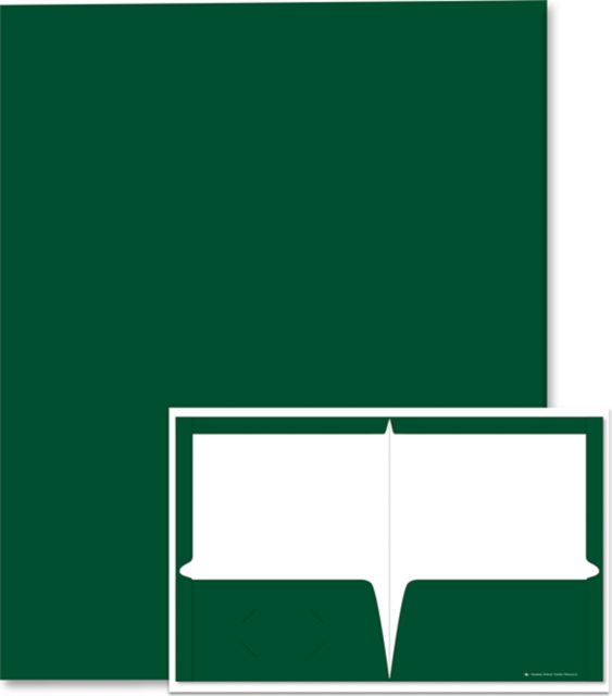 PORTFOL 2PKT LAM DK GREEN