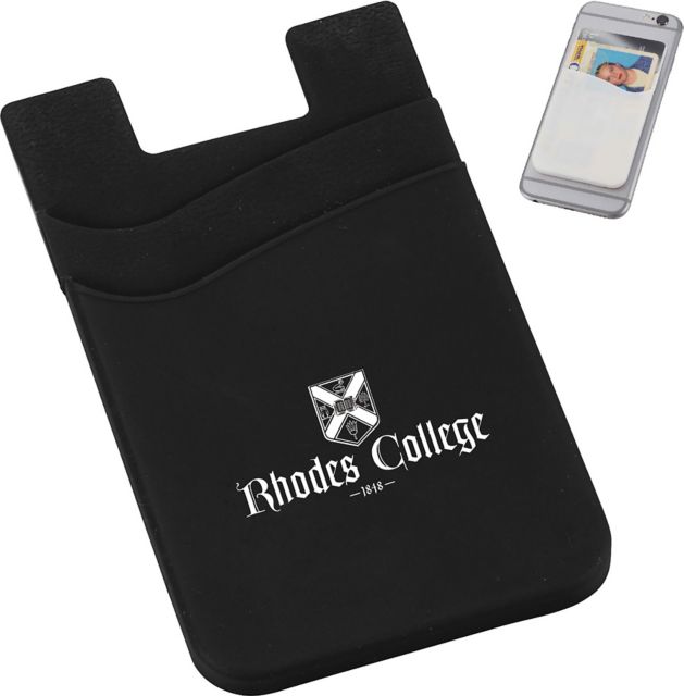 Rhodes College Silicone Card Wallet