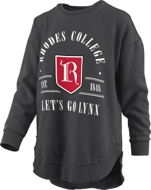 Rhodes College Women's Oversized Crewneck Sweatshirt