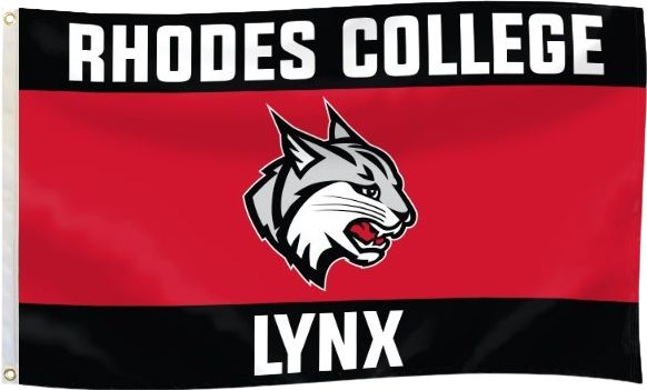 Rhodes College Lynx 3' x 5' Flag