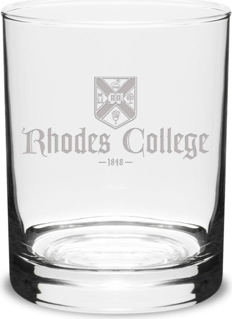 Rhodes College 14 oz. Glass