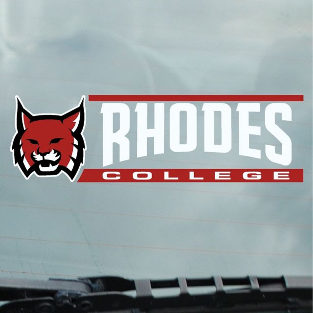 Rhodes College Cling Decal