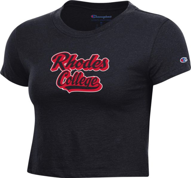 Rhodes College Women's Cropped Short Sleeve T-Shirt