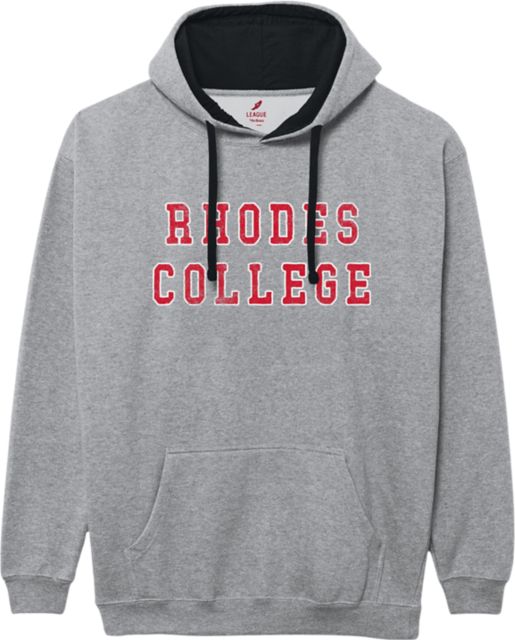 Rhodes College Colorblock Hooded Sweatshirt