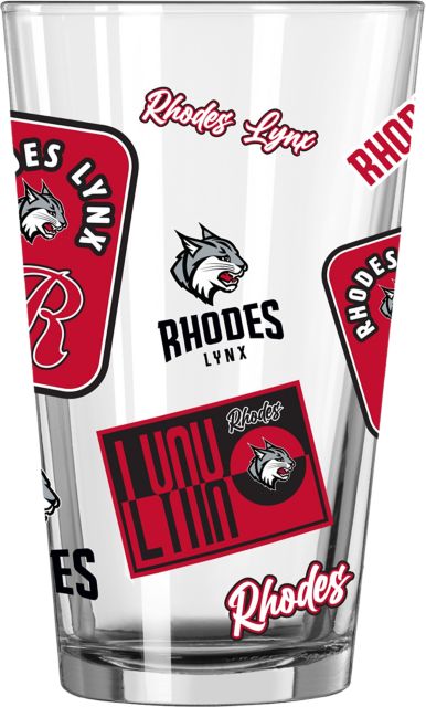 Rhodes College 16 oz. Pint Glass